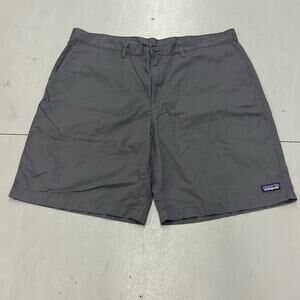 Patagonia Gray Outdoor Hiking Shorts Organic Cotton Men Size 40